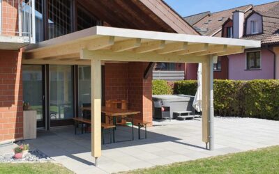 Sitzplatzüberdachung, Studen